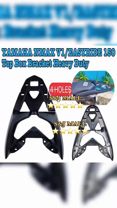 Yamaha Nmax V Er N Holes Bracket Top Box Moto Box Grab Bar