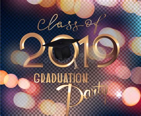 Graduation Card Invitation Background Stock Illustrations 9646