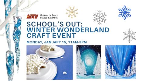 School's Out: Winter Wonderland Craft Event - Morris County Tourism Bureau