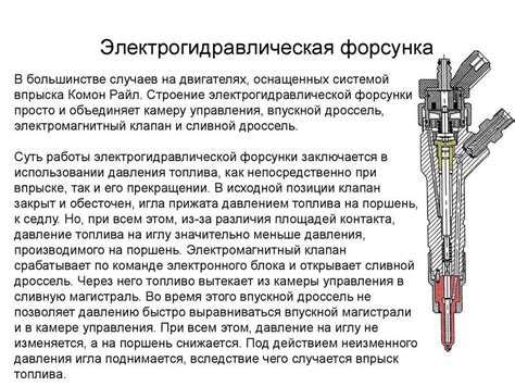 Принцип работы форсунки коммон рейл: Форсунки Common Rail.