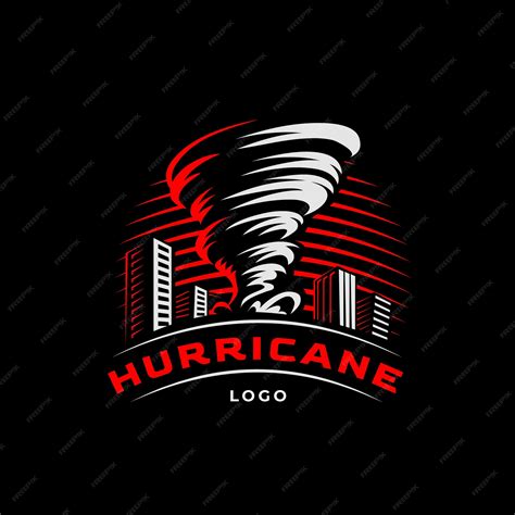 Premium Vector | Professional hurricane logo template