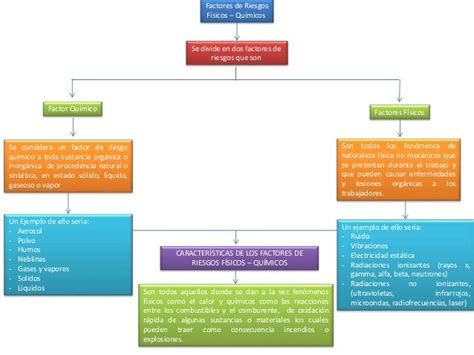 Mapa Conceptual Riesgo Fisicos Quimicos Y Biologicos