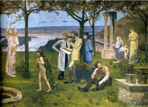 Pierre Puvis De Chavannes Is Known As The Painter For France Abirpothi