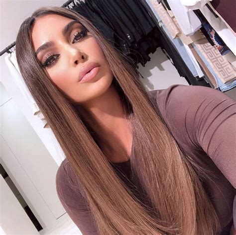 Kim Kardashian Latest Hair Color