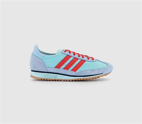 Adidas Sl 72 Trainers Active Green Yellow Hazy Womens Kings Cross