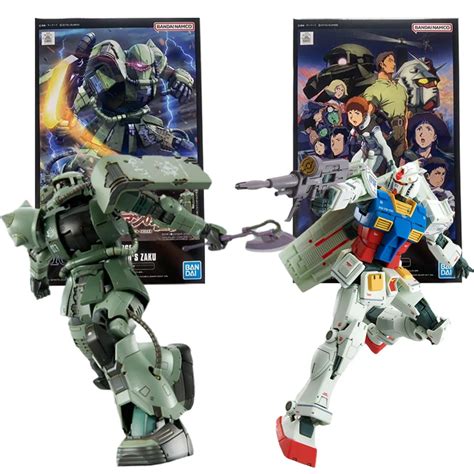 Bandai Gunpla Action Figure Hg 1 144 Cucuruz Doan Zaku Rx 78 2 Gundam