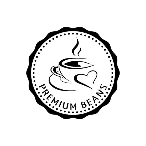 Premium Vector Premium Beans Logo Illustration Vector Design