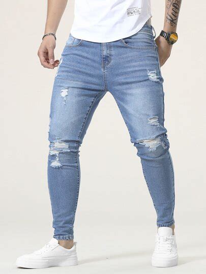 Shop Men's Jeans & Denim | Trendy Men's Fashion | SHEIN USA