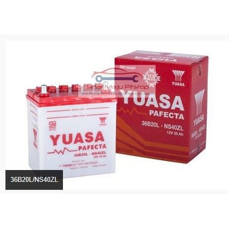 Jual Aki Basah YUASA PAFECTA 36B20L NS40ZL 12V 35AH AMPERE HONDA NEW