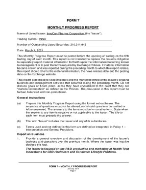 Fillable Online Cse Form Monthly Progress Report V Fax