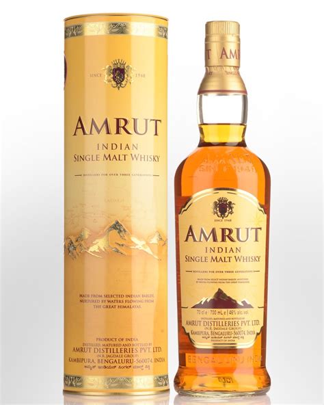 Amrut Indian Single Malt Whisky 700ml Nicks Wine Merchants