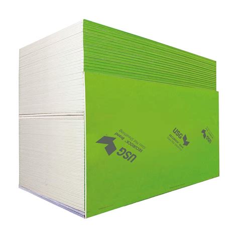 TABLERO DE YESO CON FIBRA DE VIDRIO SECUROCK GLASS MAT SHEATHING 12 7mm