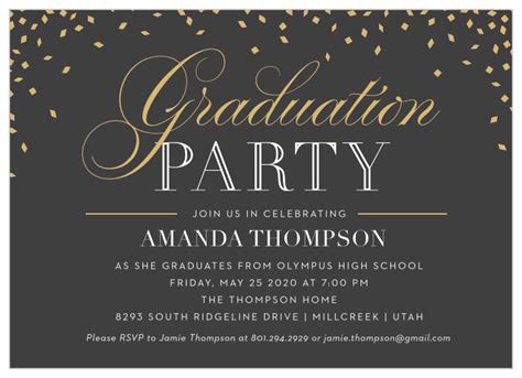 2019 Graduation Announcements And Invitations For High School And College