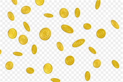 Floating Gold Coins Float Background Money Png Transparent Clipart