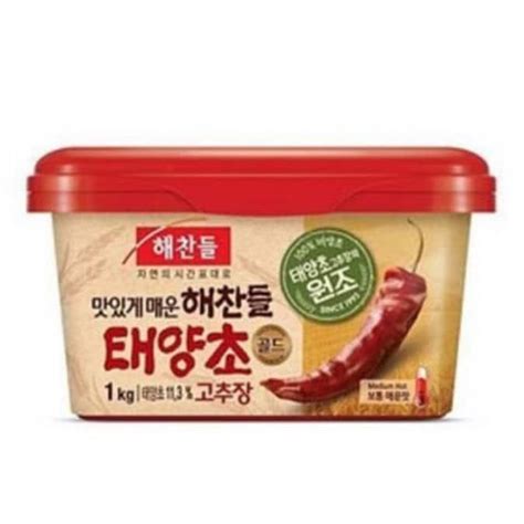 CJ Haechandeul Korean Red Pepper Paste Gochujang Hot Chili Sauce Kilo Shopee Philippines