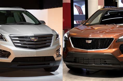 Cadillac Xt4 Vs Cadillac Xt5 Dimensional Comparison