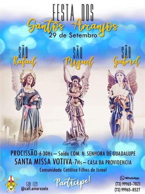 A Festa Dos Santos Arcanjos Celebrada Em De Setembro Portal