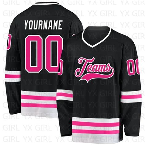 Camiseta De Hockey Personalizada Para Hombre Y Mujer Jersey De