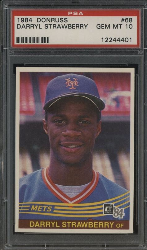 Darryl Strawberry 1984 Donruss #68 Base Price Guide - Sports Card Investor