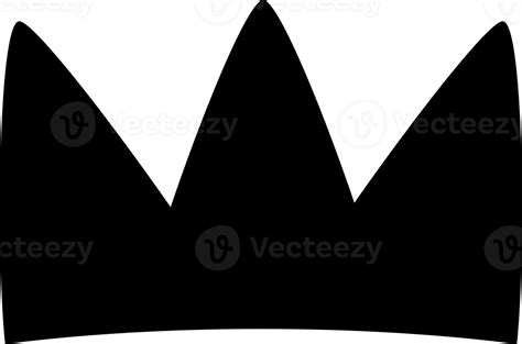 Crown Doodle Icon 35263452 Png