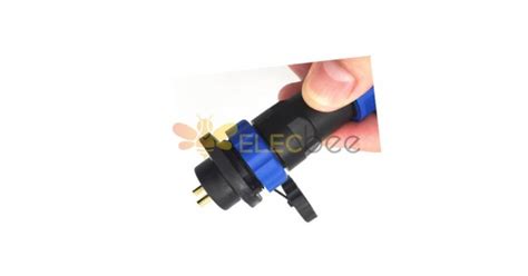 Waterproof Circular Connector Sp 21mm Ip67 Cable Connector 9 Pin