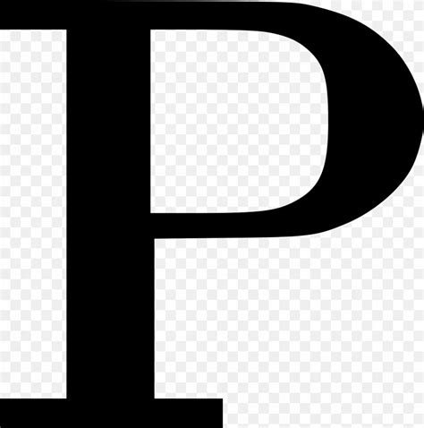 Letter P Clip Art, PNG, 2301x2324px, Letter, Alphabet, Black, Black And ...