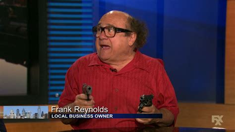 Frank Reynolds With Gun