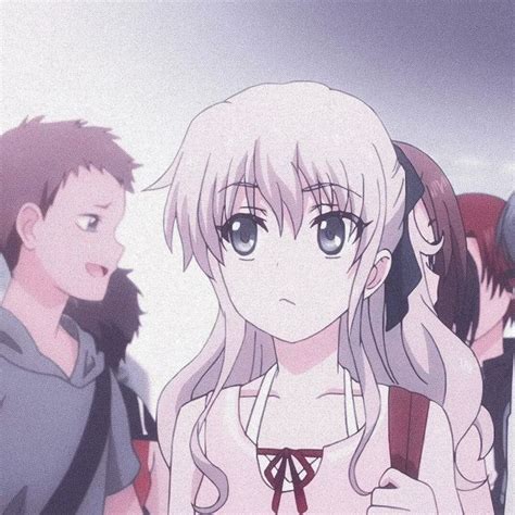 Matching Couple Icon Otosaka Yuu X Nao Tomori From Charlotte Anime