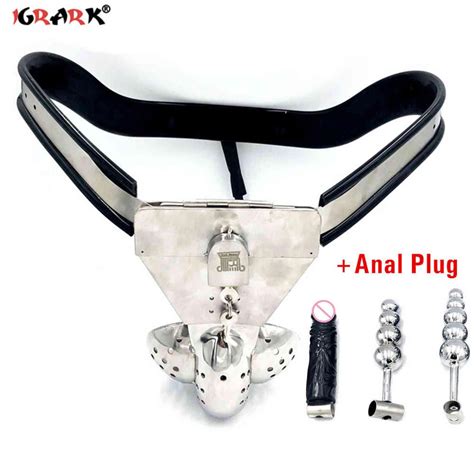 Nxycockrings Stainless Steel Male Chastity Belt Penis Cock Cage Anal