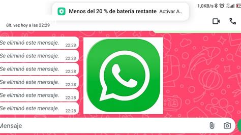 Mensajer A As Podr S Leer Los Mensajes De Whatsapp Borrados Que Te