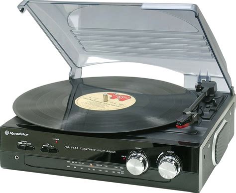 Roadstar TTR 8633 Platine Tourne Disque Avec Radio Analogique Home