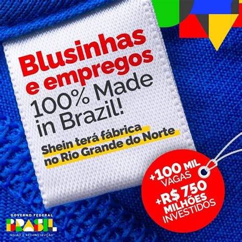 Chinesa Shein anunciou que vai produzir peças de vestuário no Brasil