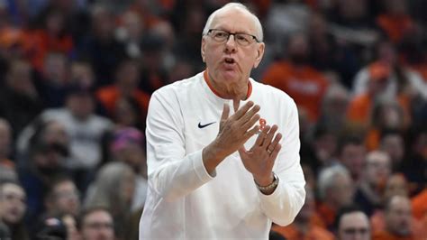 Jim Boeheim Syracuse U Basketball Coach To Retire Good Morning America