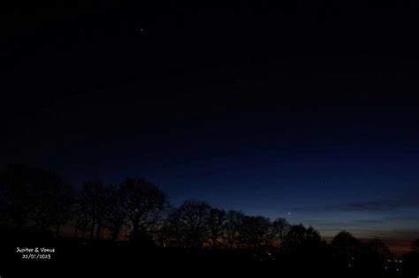 Jupiter & Venus – 22nd Jan 2023 by Jim Burchell – Crayford Manor House ...