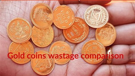 1 Gram Gold Coin Rate Comparison With Wastage Newgoldsavingtips