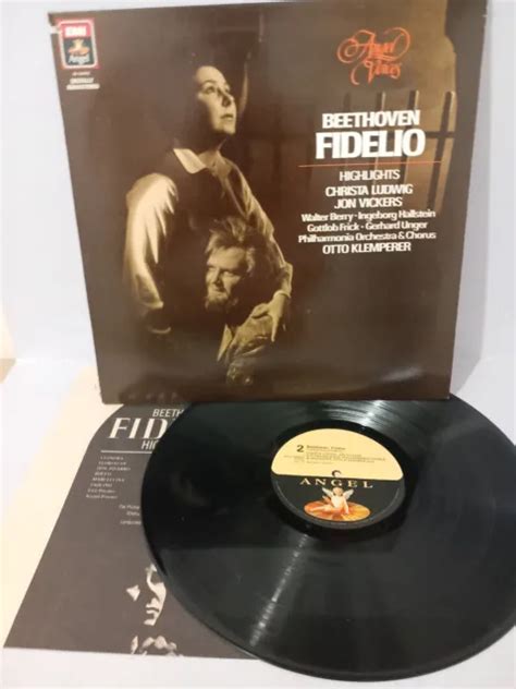 Beethoven Otto Klemperer Fidelio Highlights Christa Ludwig Jon Vickers