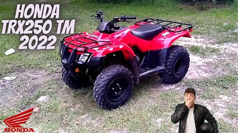 Honda Trx Tm Vale La Pena Caracter Sticas Youtube