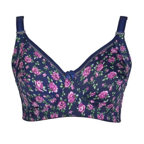 Soutien Gorge C Sans Armatures Bleu Fleurs Liberty Roses Lingerie Femme Bleu Cdiscount Pr T