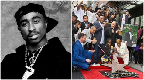 Tupac Shakur honoré d une étoile sur Hollywood Boulevard 27 ans après