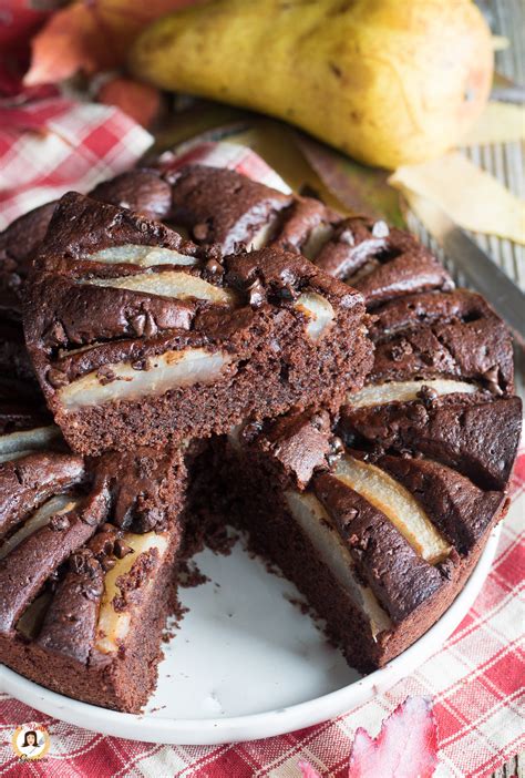 TORTA PERE E CIOCCOLATO Ricetta Facile Con Impasto Umido