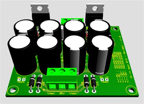 Electronique Realisations Alimentation Symetrique