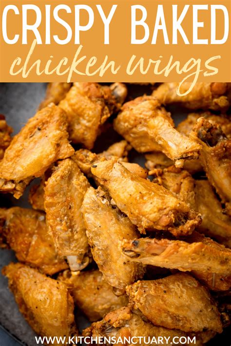 Crispy Baked Chicken Wings - Nicky's Kitchen Sanctuary