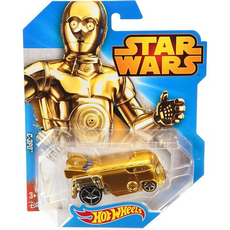 Mattel Star Wars Hot Wheels 1 64 Vehicle C 3Po CGW35 CGW45 Toys