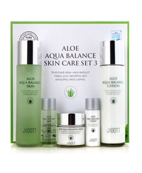Aloe Aqua Balance Skin Care SET 3 [JIGOTT] Korean Beauty – K Beauty 4 Biz