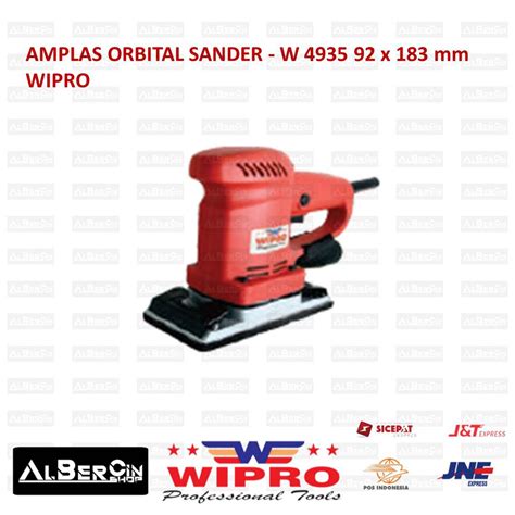 Jual Mesin Amplas Kayu Orbital Sander Wipro W W X Mm