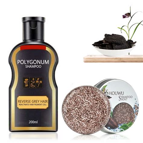 Natural Multiflorum Hair Shampoo Hair Darkening Shampoo Barreverse