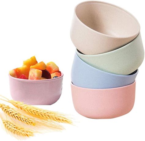 Greentiming Small Cereal Bowl Colorful Dinner Bowls Set Of