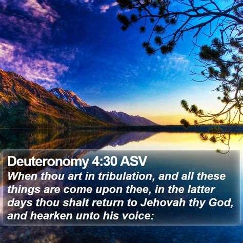 Deuteronomy Asv Bible Verse Pictures