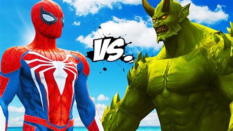 SPIDERMAN VS ULTIMATE GREEN GOBLIN EPIC BATTLE YouTube