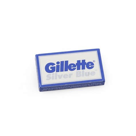 Gillette Silver Blue DE Razor Blades